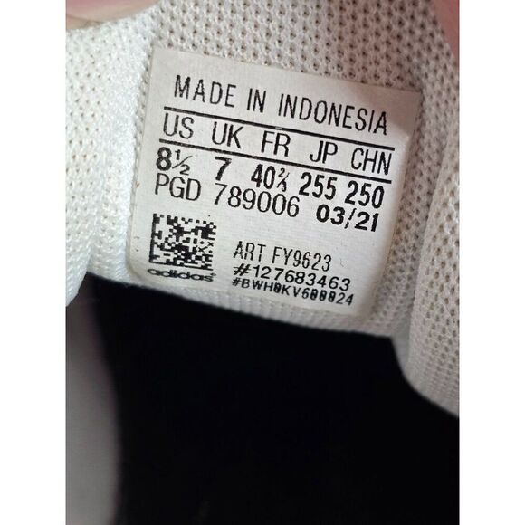 adidas Neo Runfalcon 2.0 FY9623 Womens Running Shoes white- pink Size 8.5 - Picture 9 of 9